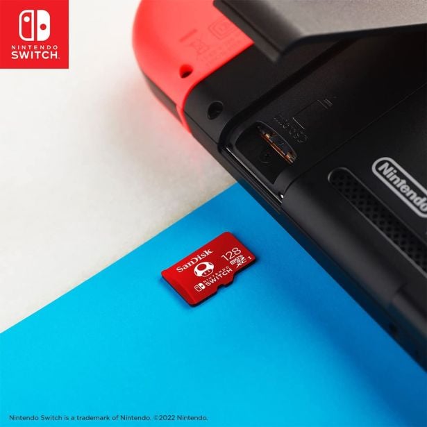 POMNILNIŠKA KARTICA SANDISK SAN MICRO 128GB NINTENDO