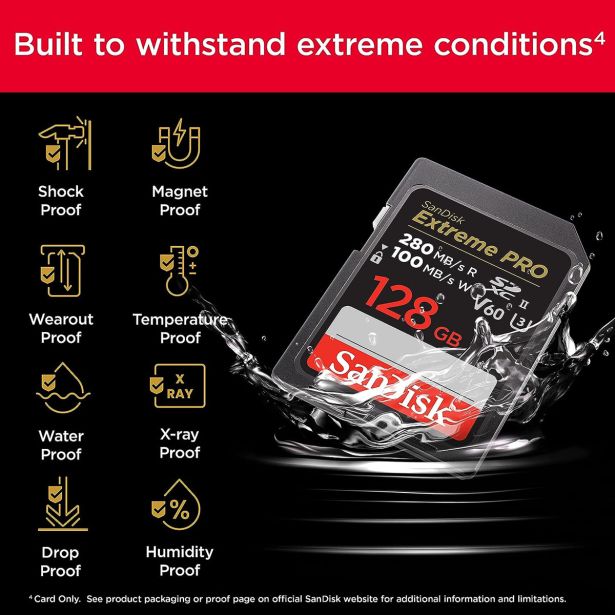 POMNILNIŠKA KARTICA SANDISK SANDISK EXTREME PRO 128GB