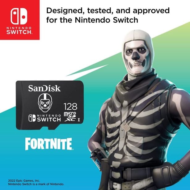 POMNILNIŠKA KARTICA SANDISK SANDISK NIN FORTNITE 128 GB