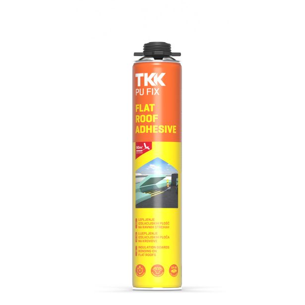 POLIURETANSKA PENA TKK PU FIX FLAT ROOF ADHESIVE GUN GRADE 750 ML