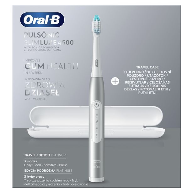 NEGA ZOB ORALB PULSONIC SLIM LUXE 4500 PLATINUM TRAVEL