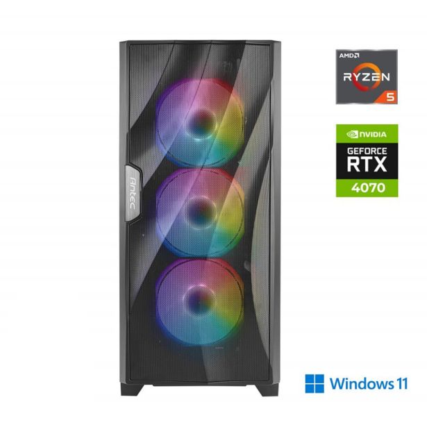 RAČUNALNIK ANNI GAMER EXTREME R5 5600X / RTX 4070 / 32 GB / 2 TB / W11H