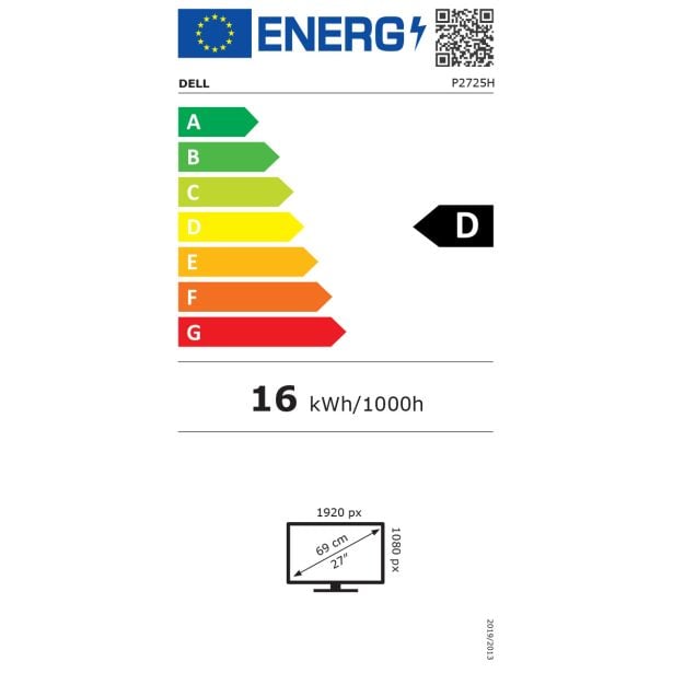 RAČUNALNIŠKI MONITOR DELL P2725H 27INCH 68.6CM