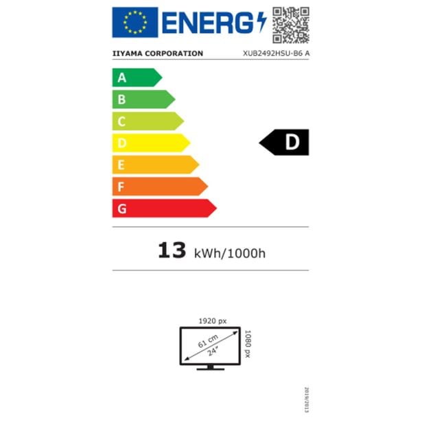 RAČUNALNIŠKI MONITOR IIYAMA LCD XUB2492HSU-B6 IPS FH 23.8" LED