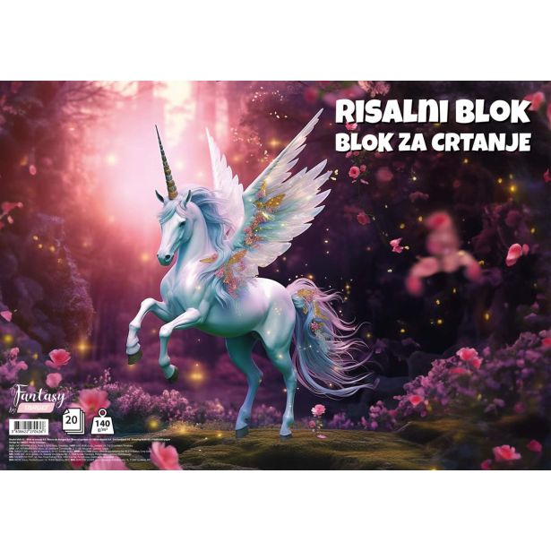 RISALNI BLOK TARGET A3 20 LISTOV 140 G FANTASY 27043