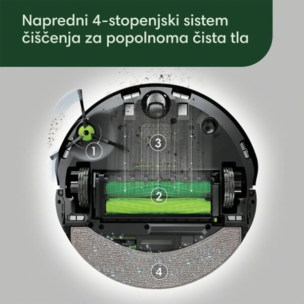 ROBOTSKI SESALNIK IROBOT ROOMBA COMBO 10 MAX+