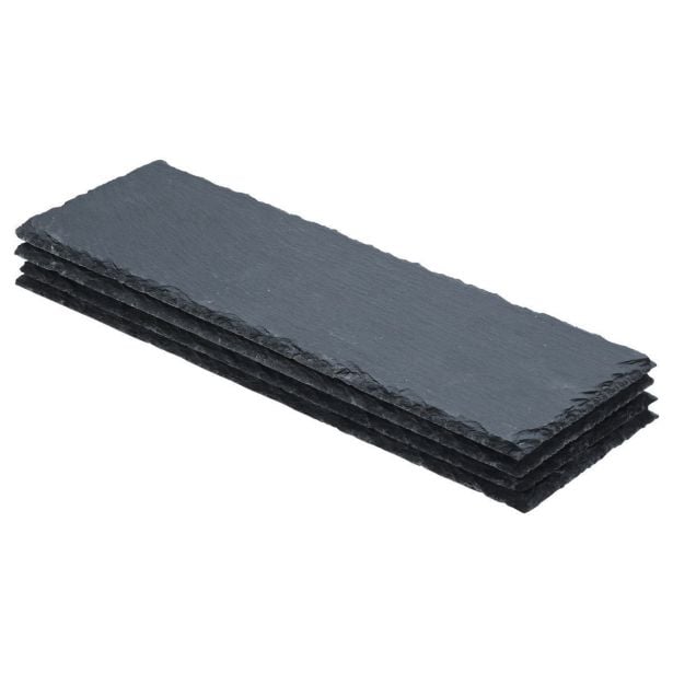 SERVIRNI PLADENJ ESTIA SET 4 PLADNJEV 30X10 CM IZ SKRILAVCA 07-24079