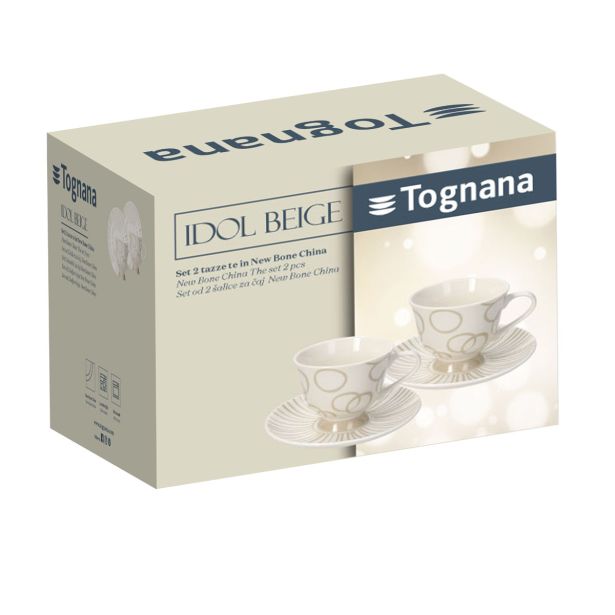 SET SKODELIC IN LONČKOV TOGNANA 2 DELNI SET 210 ML IRIS IDOL BEIGE