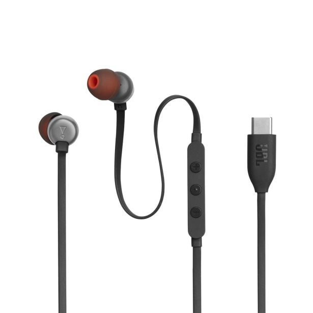 SLUŠALKE JBL T310C USB-C ČRNA