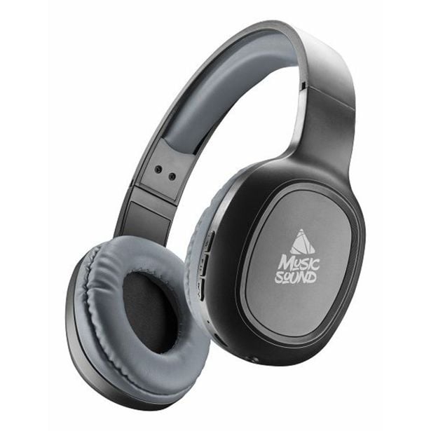 SLUŠALKE MUSIC SOUND NAGLAVNE BASIC BLUETOOTH ČRNE