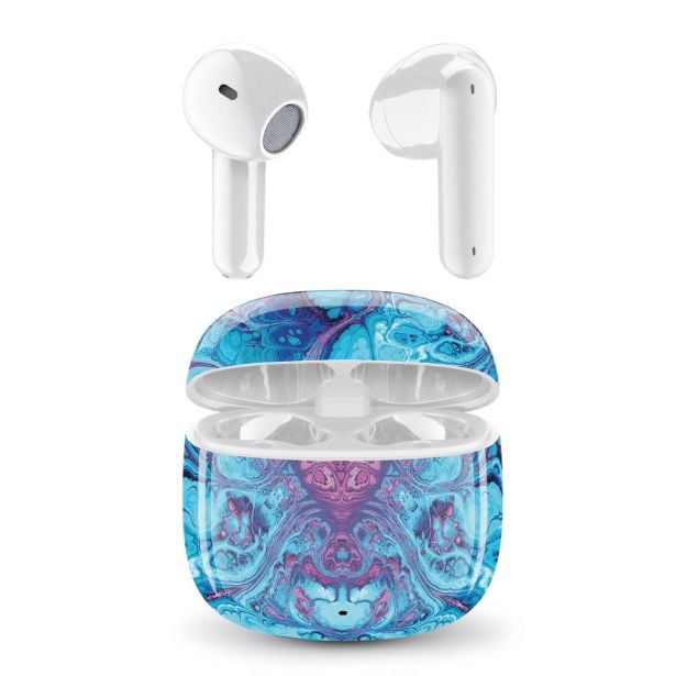 SLUŠALKE MUSIC SOUND TWS, MODRI VAL BLUETOOTH