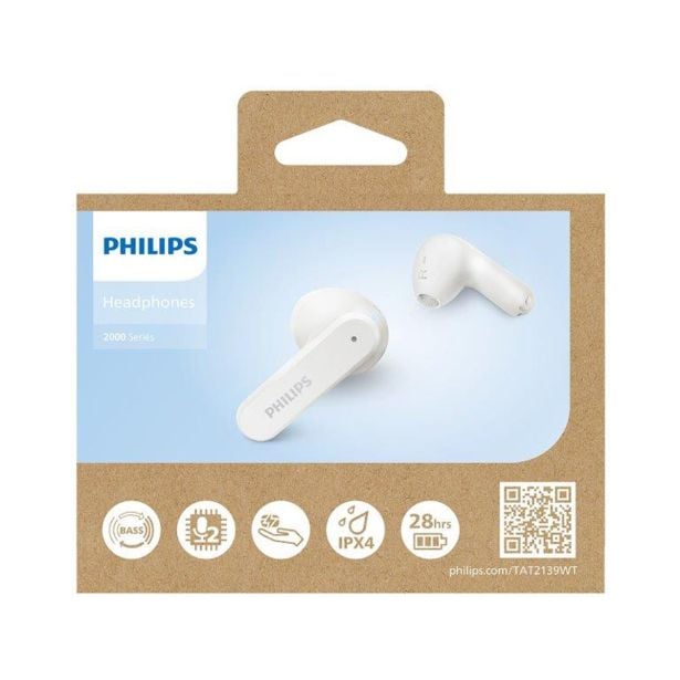 SLUŠALKE PHILIPS TAT2139WT