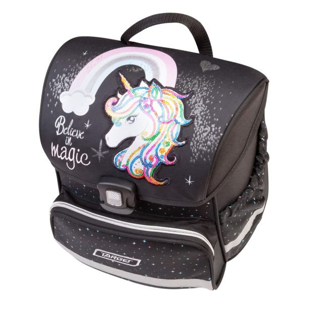 ŠOLSKA TORBA ZA 1.TRIADO TARGET GT CLICK RAINBOW UNICORN 28036