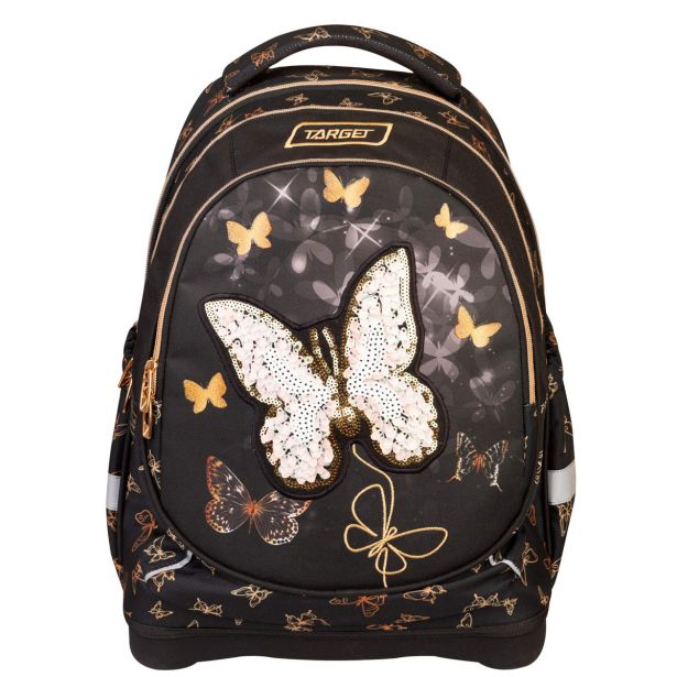 ŠOLSKI NAHRBTNIK TARGET SUPERLIGHT PETIT GOLD BUTTERFLY 28049