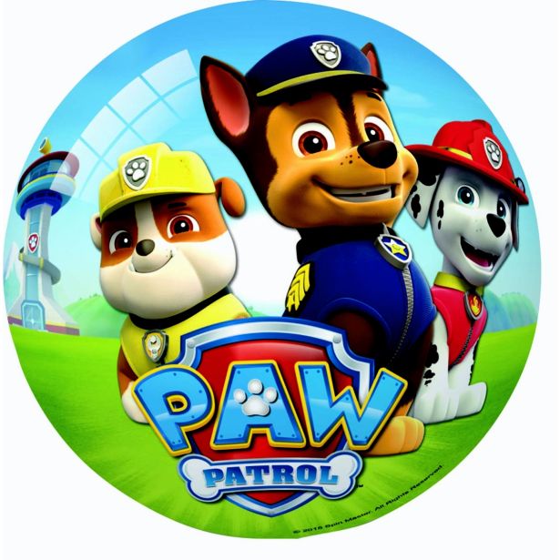 ŠPORTNI REKVIZIT STAR ŽOGA PAW PATROL 23 CM