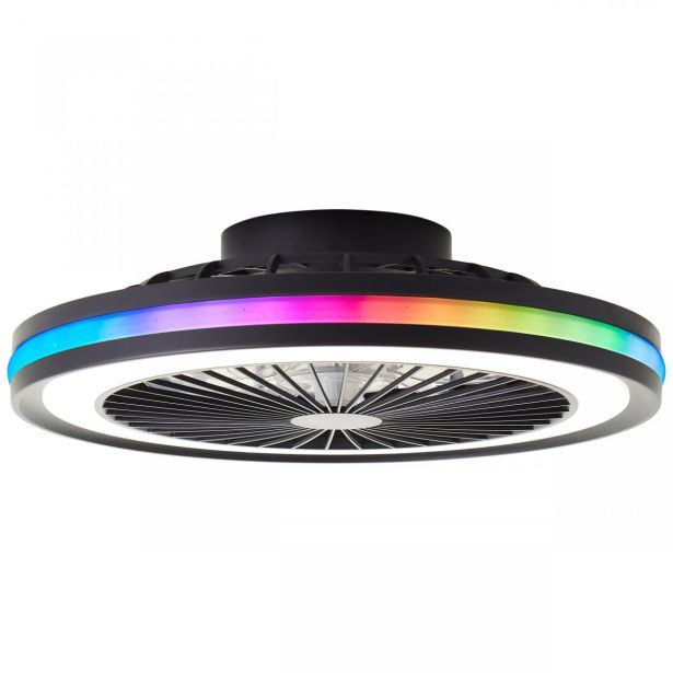 STROPNI VENTILATOR PALMERO 40W RGB, CCT, DIM