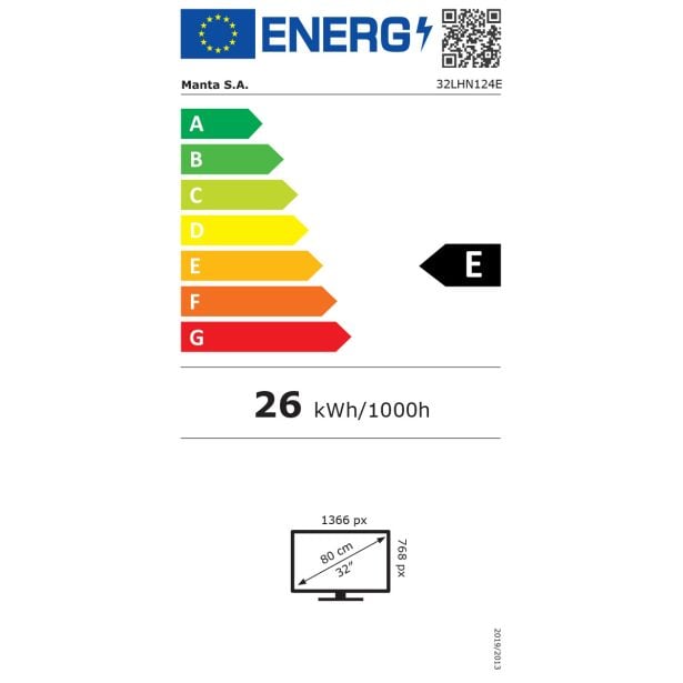 TELEVIZOR MANTA LED TV 32LHN124E