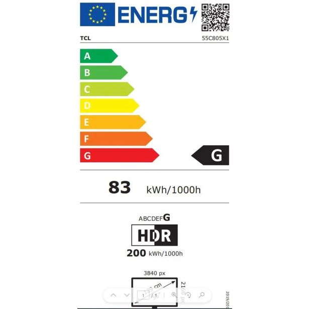 TELEVIZOR TCL MINI LED QLED TV55C805