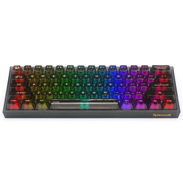 TIPKOVNICA REDRAGON FIZZ K617CTB-RGB 60%