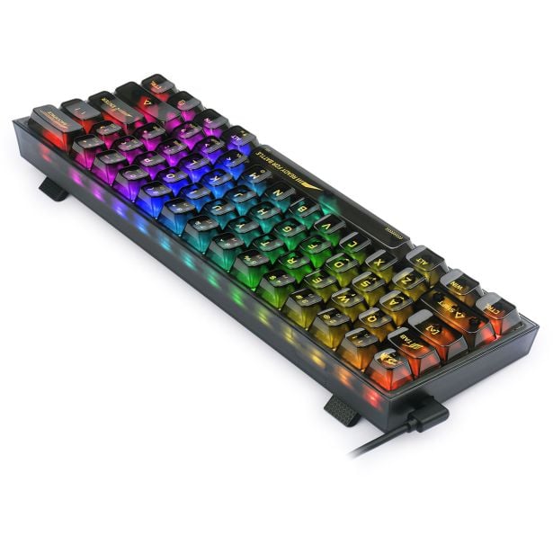 TIPKOVNICA REDRAGON FIZZ K617CTB-RGB 60%