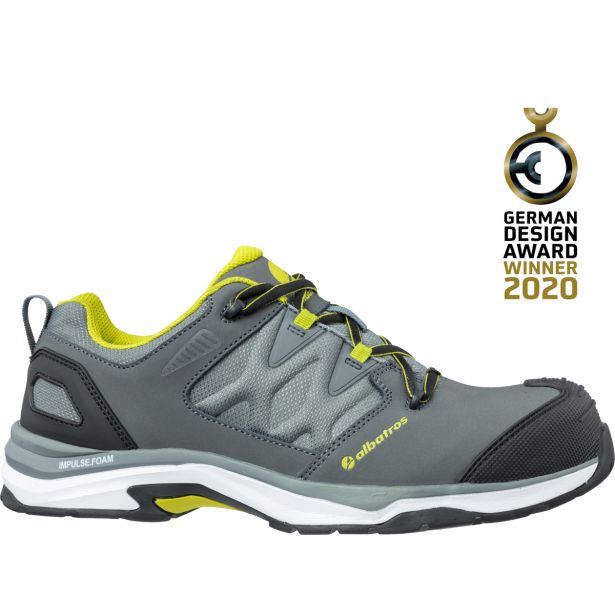 NIZKI DELOVNI ČEVLJI ALBATROS ULTRATRAIL GREY LOW S3 ESD HRO SRC ŠT. 40