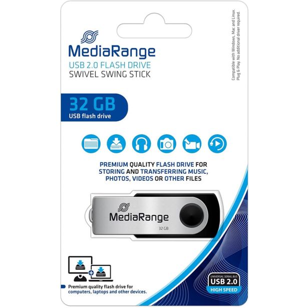 USB KLJUČ MEDIARANGE 32GB 2.0