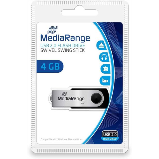 USB KLJUČ MEDIARANGE 4GB 2.0-MR907