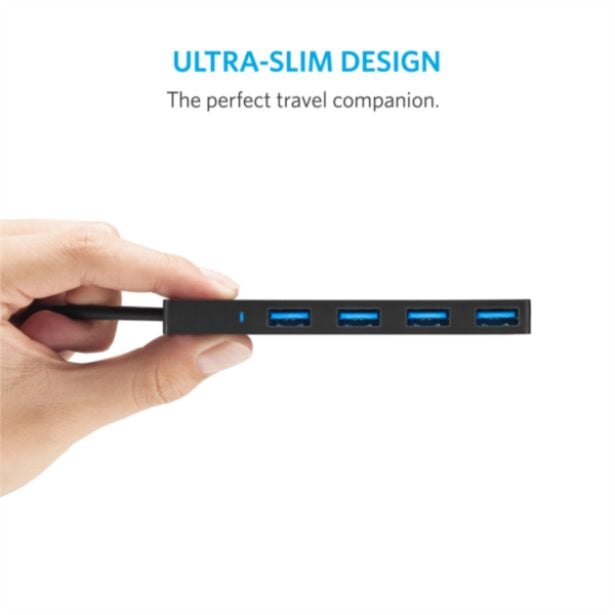 USB RAZDELILEC (HUB) ANKER 4-PORT USB 3.0