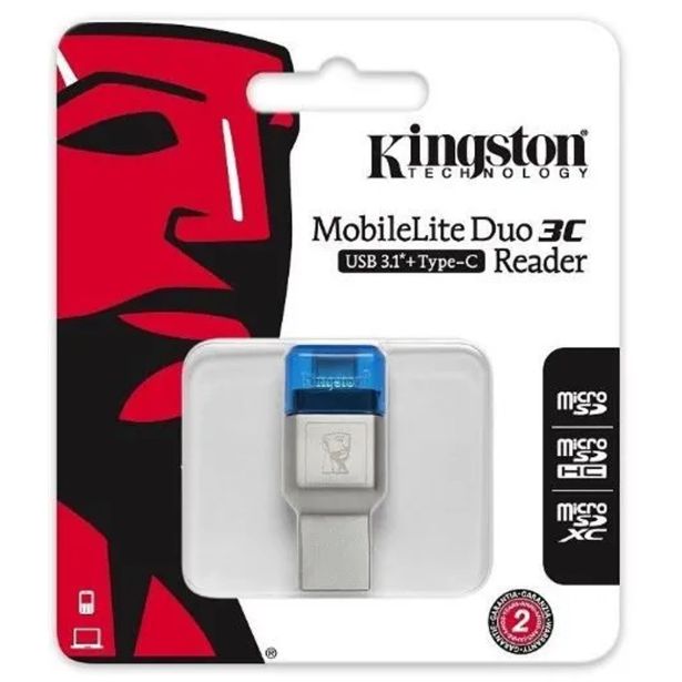 USB RAZDELILEC (HUB) KINGSTON ČITALEC K. ZUNANJI USB3.0 FCR-ML3C