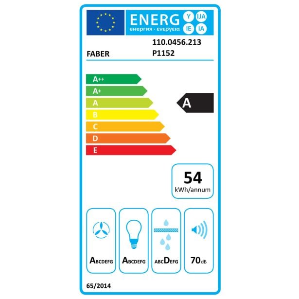 VGRADNA KUHINJSKA NAPA FABER IN-LIGHT EV8P X A52