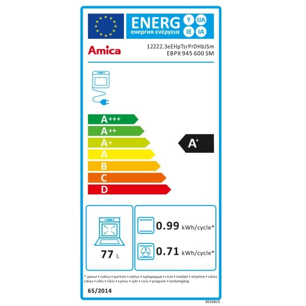 VGRADNA PEČICA AMICA EBPX945600SM