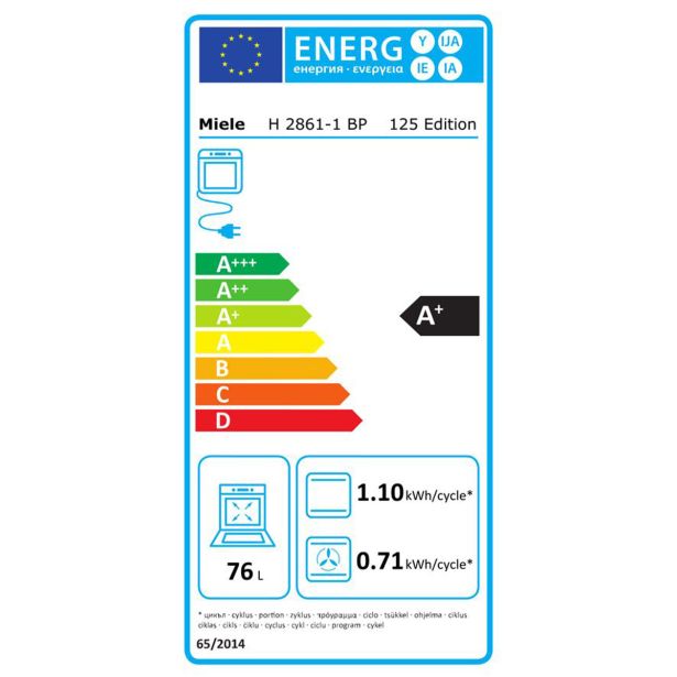 VGRADNA PEČICA MIELE H 2861-1 BP EDST/CLST