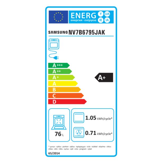 VGRADNA PEČICA SAMSUNG NV7B6795JAK/U3