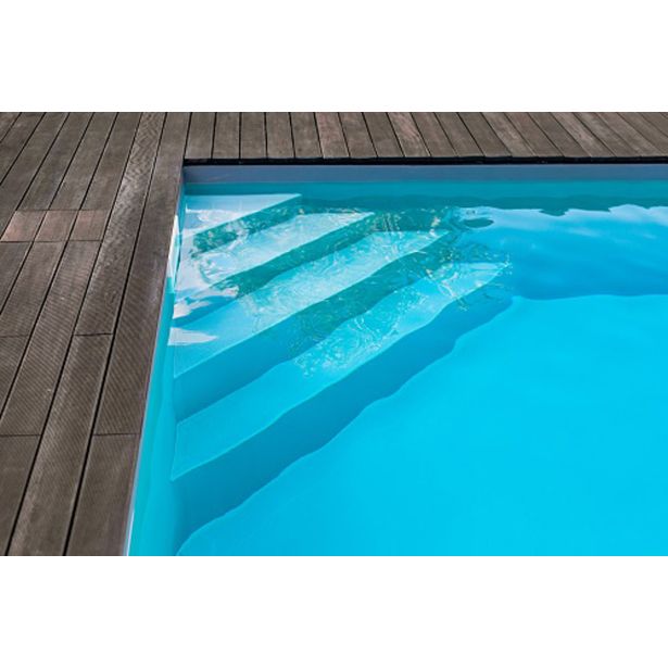 VGRADNI BAZEN PLANET POOL EASYPOOL PLUS 7X3.5X1.5 M VOGALNO STOPNIŠČE