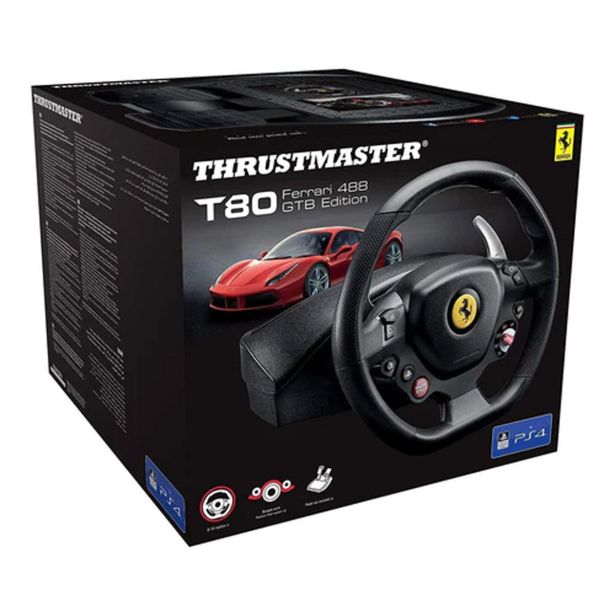 VOLAN THRUSTMASTER T80 FERRARI 488 GTB ED. PC/PS4/PS5