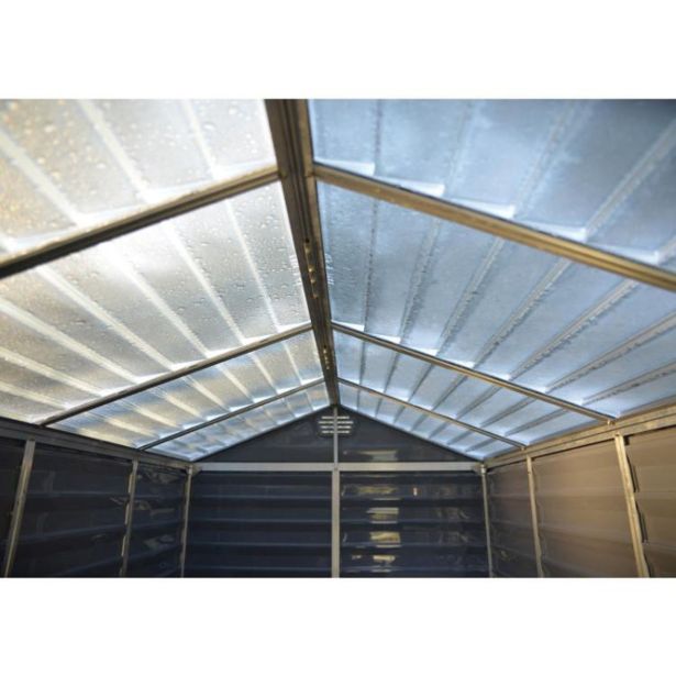 VRTNA HIŠKA PALRAM SKYLIGHT TIP 6X8 SIVA