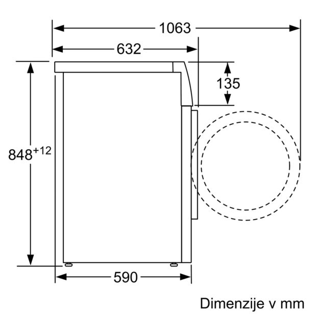 PRALNI STROJ BOSCH WAV28L91BY