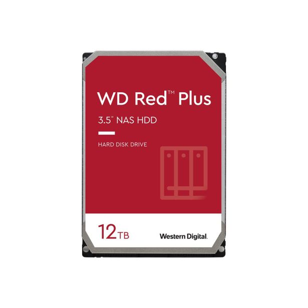 TRDI DISK, 8 WESTERN DIGITAL WD RED PLUS 12TB