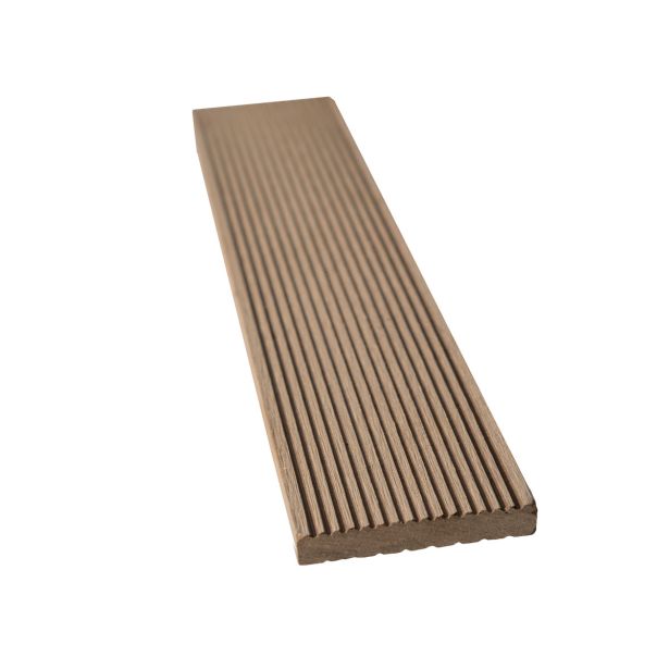WPC DESKA ZA TERASO BAMBUSWPC STRANSKA BLENDA RJAVA 2200X72X12 MM