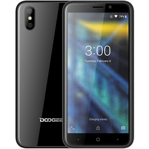 PAMETNI MOBILNI TELEFON DOOGEE X50 ČRN