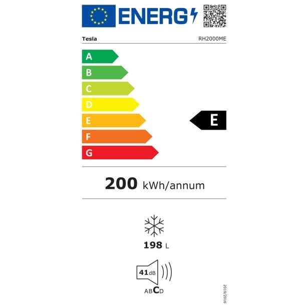 ZAMRZOVALNA SKRINJA TESLA RH2000ME