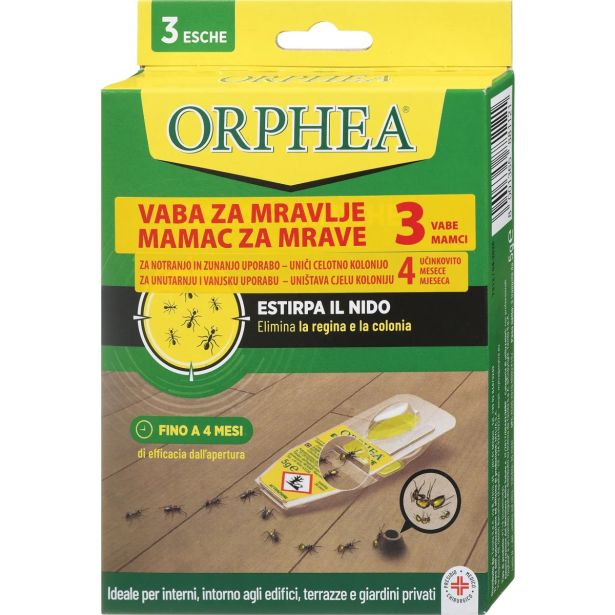 ZAŠČITA PRED INSEKTI ORPHEA VABA ZA MRAVLJE 3/1