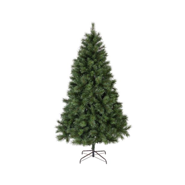 ZELENA NOVOLETNA JELKA ONTARIO PINE IZ UMETNE MASE, VIŠINE 180 CM