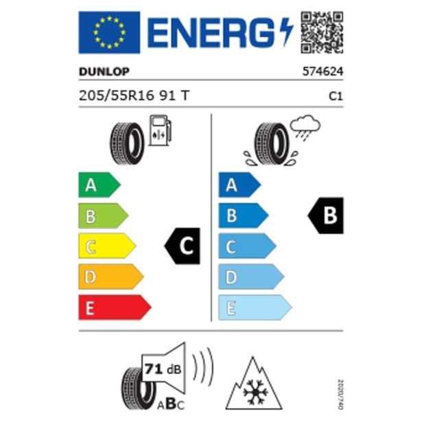 ZIMSKA GUMA DUNLOP 205/55R16 91T WINTERSPORT 5 DOTXX24