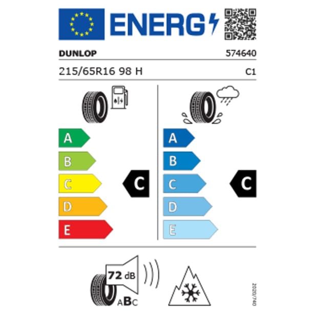 ZIMSKA GUMA DUNLOP 215/65R16 98H WINTERSPORT 5 DOTXX24