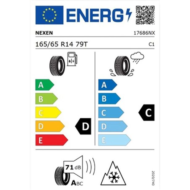 ZIMSKA GUMA NEXEN 165/65R14 79T WINGUARD SNOW'G3 WH21 DOTXX22