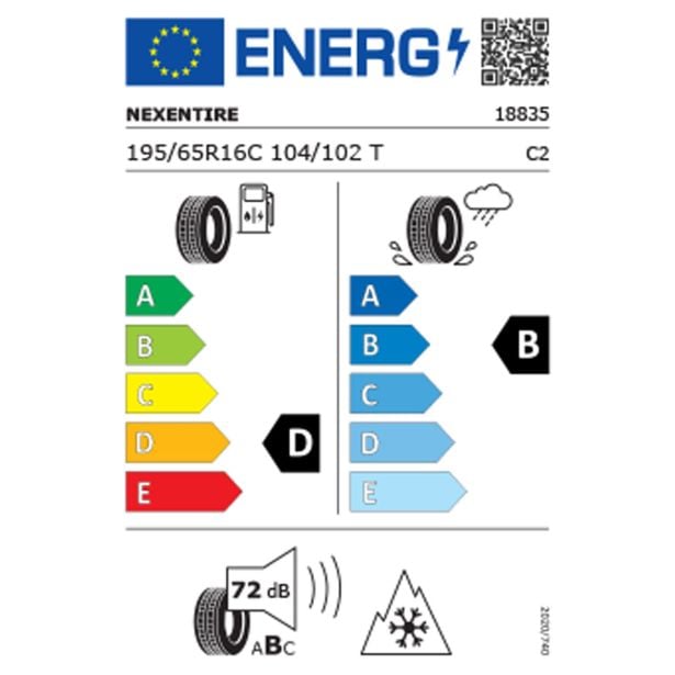 ZIMSKA GUMA NEXEN 195/65R16 WINGUARD WT1 DOTXX24