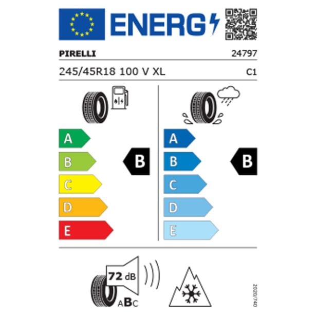 ZIMSKA GUMA PIRELLI 245/45R18 100V XL WINTER SOTTOZERO 3 * MO