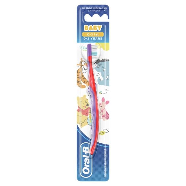 ZOBNA ŠČETKA ORALB OTROŠKA BABY EXTRA SOFT 0-2 LET