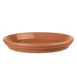 GLINENI PODSTAVEK ZALONEC DEROMA 27 CM TERRACOTTA ZA LONEC PERFETTO 29 CM